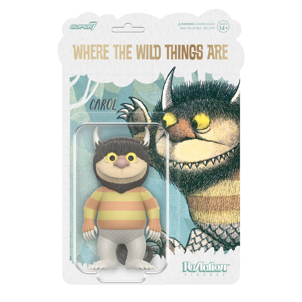 Productafbeelding Max en de Maximonsters ReAction-actiefiguur Wave 01 Carol (monster) 10 cm