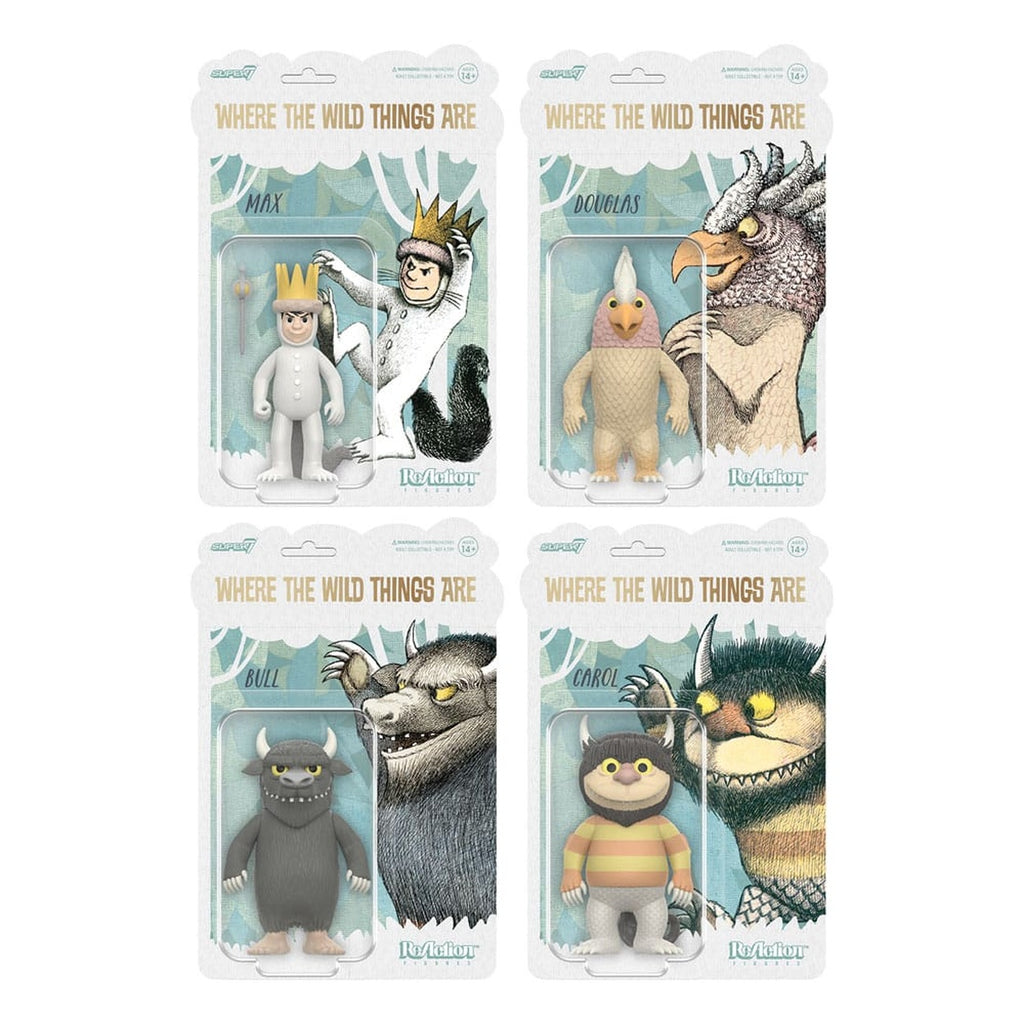 Productafbeelding Max en de Maximonsters ReAction-actiefiguur Wave 01 Carol (monster) 10 cm
