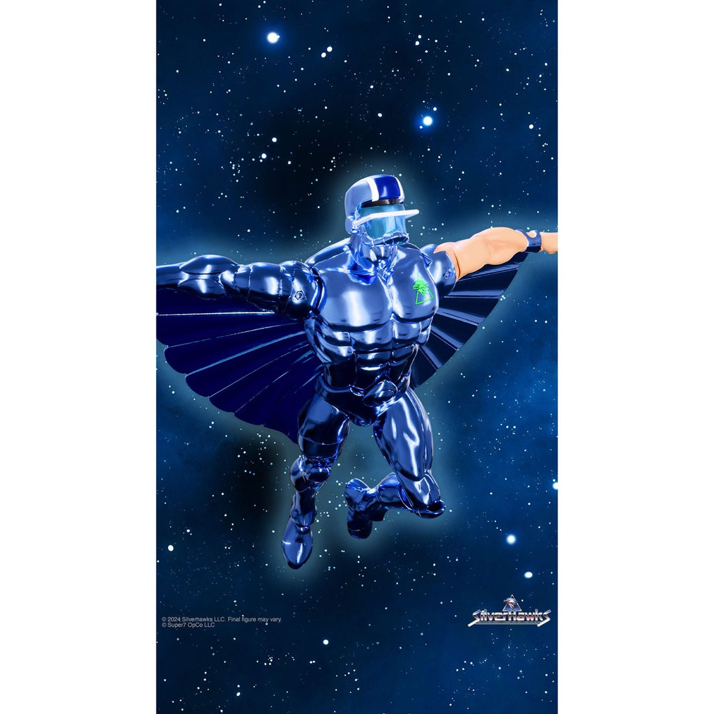 Productafbeelding SilverHawks Ultimates Actiefiguur Steelwill (Toy Version Vac Metal) 18 cm