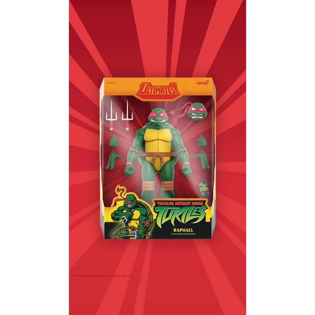 Productafbeelding Teenage Mutant Ninja Turtles Ultimates Actiefiguur Wave 12 Raphael 18 cm
