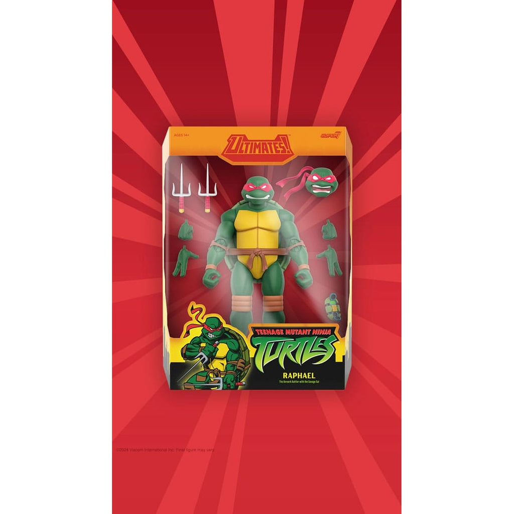 Productafbeelding Teenage Mutant Ninja Turtles Ultimates Actiefiguur Wave 12 Raphael 18 cm