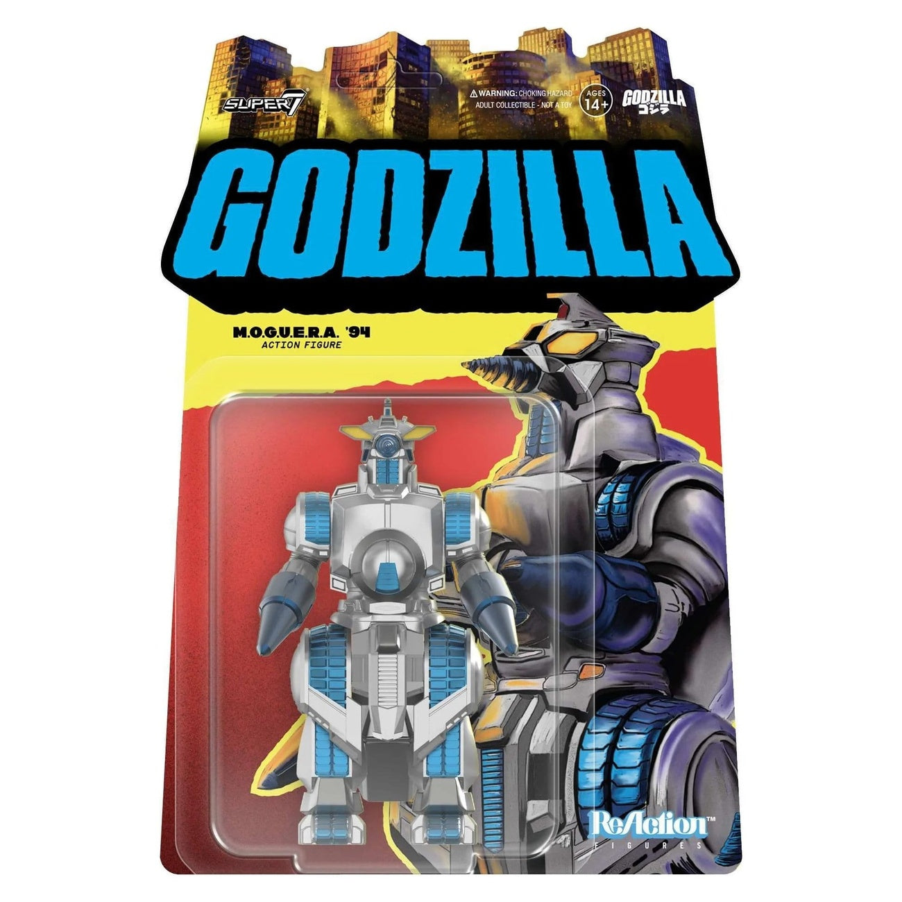 Productafbeelding Godzilla Toho ReAction actiefiguur M.O.G.U.E.R.A. 10 cm