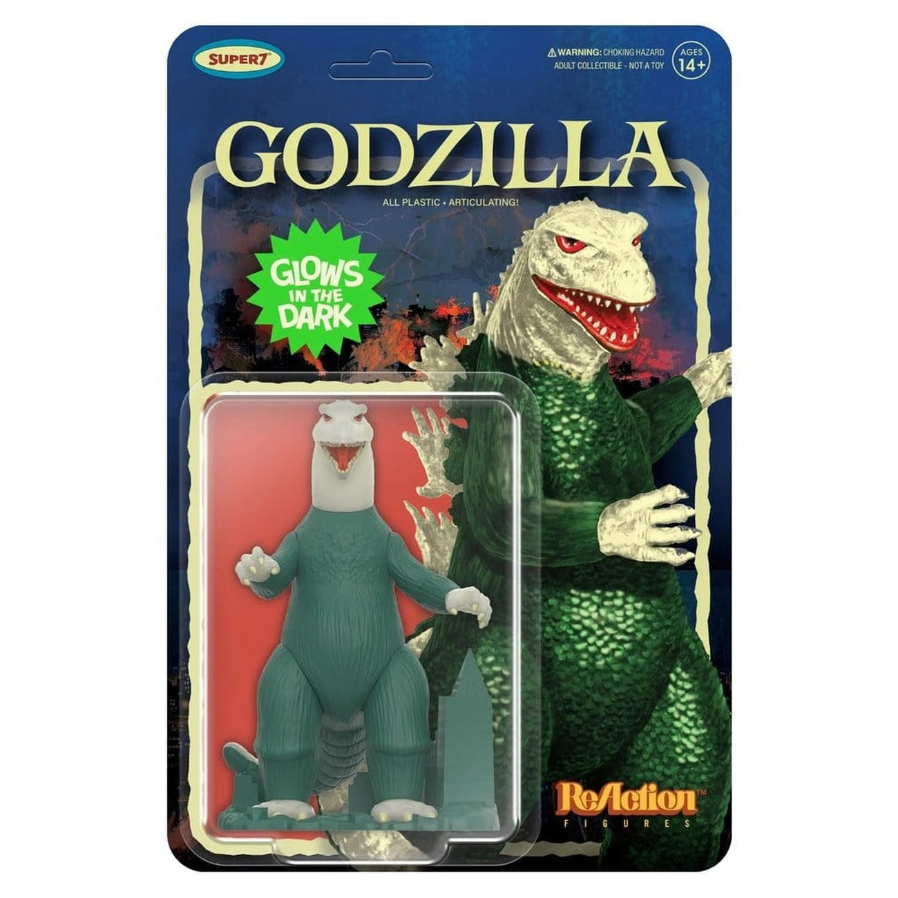 Productafbeelding Godzilla Toho ReAction actiefiguur Godzilla Model Kit (Glow) 10 cm
