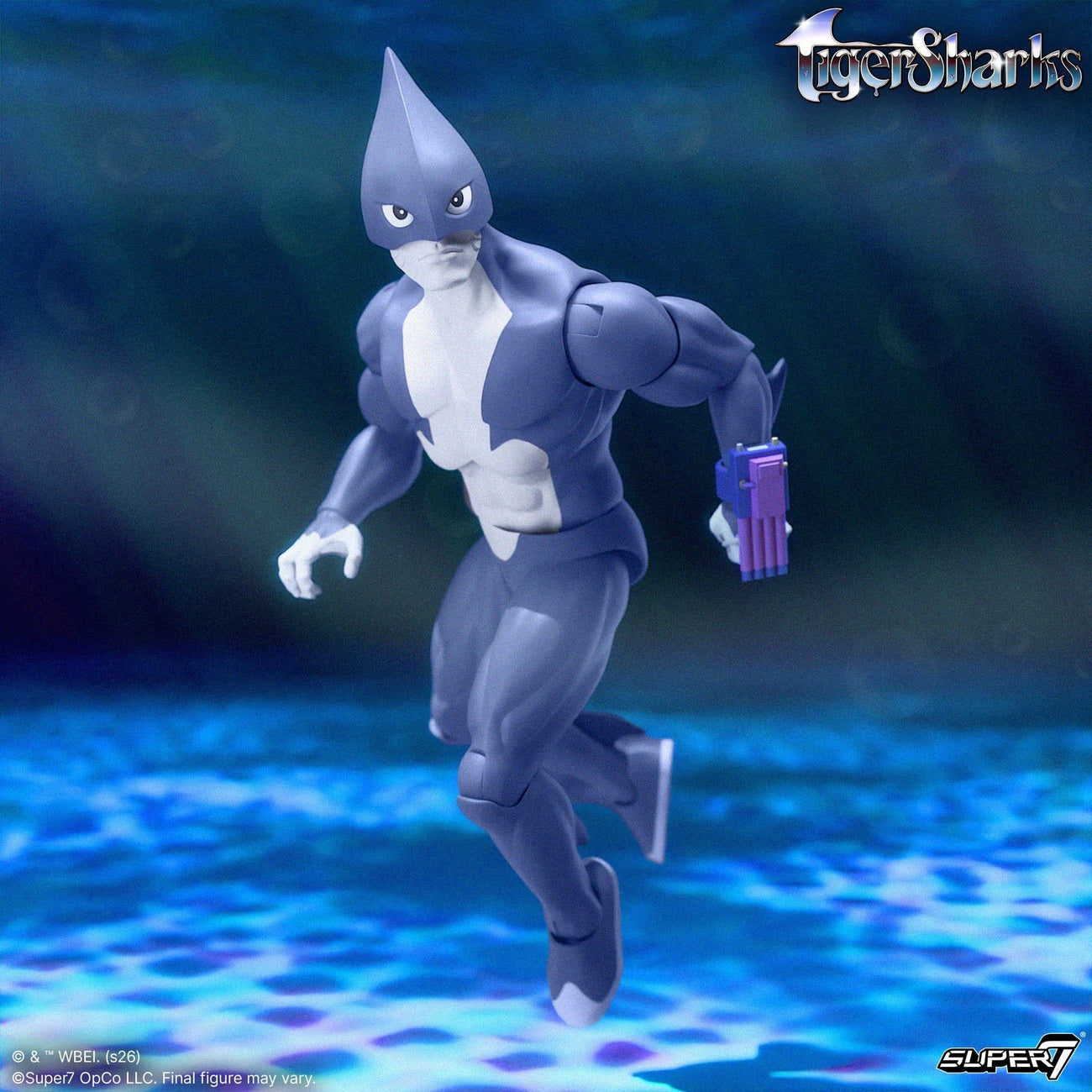 Productafbeelding TigerSharks Ultimates Wave 01 actiefiguur Mako (Hybride) 18 cm