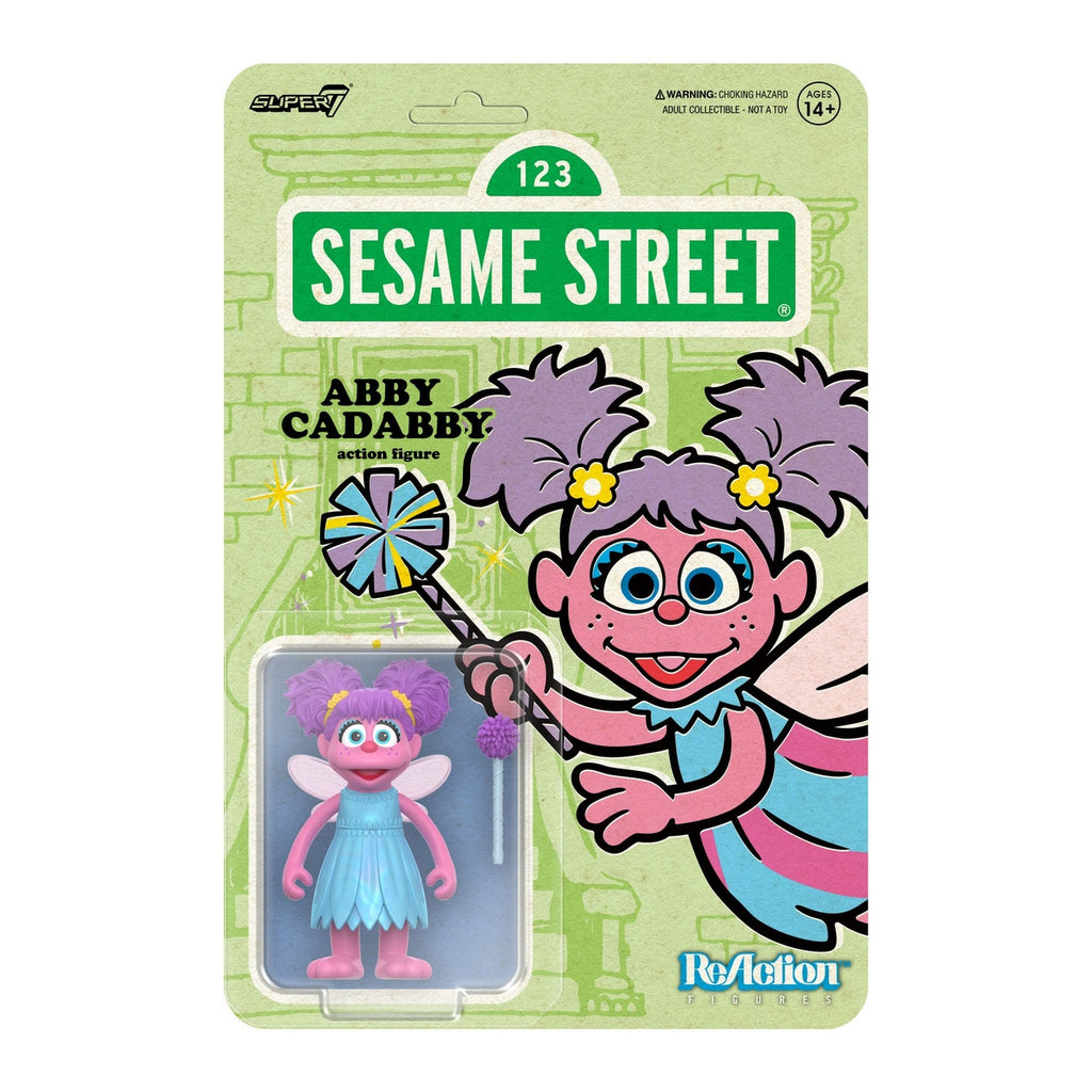 Productafbeelding Sesame Street ReAction actiefiguur Wave 05 Abby Cadabby 10 cm
