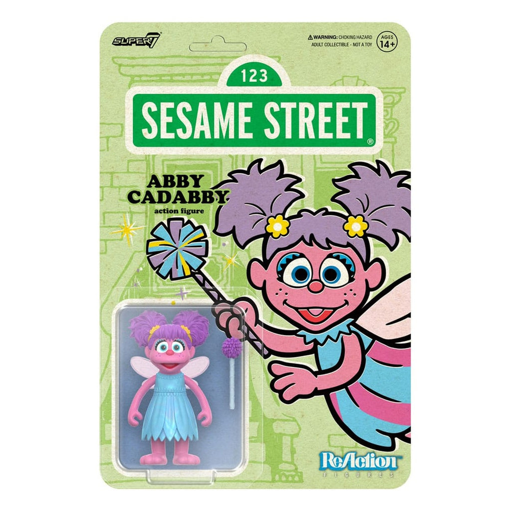Productafbeelding Sesame Street ReAction actiefiguur Wave 05 Abby Cadabby 10 cm