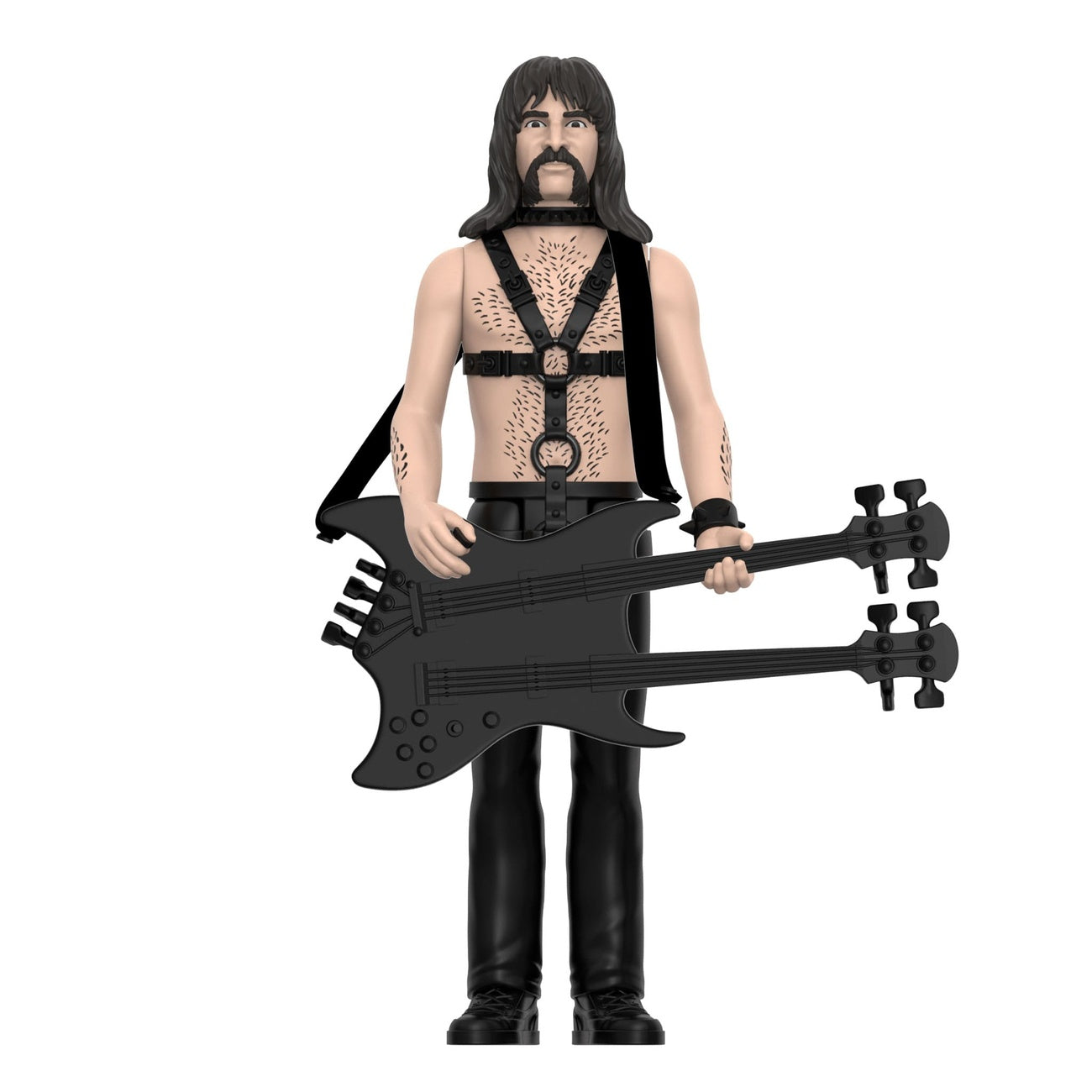 Productafbeelding Spinal Tap ReAction actiefiguur Wave 02 Derek Smalls (None More Black) 10 cm