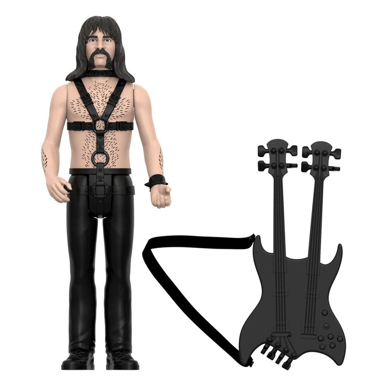 Productafbeelding Spinal Tap ReAction actiefiguur Wave 02 Derek Smalls (None More Black) 10 cm