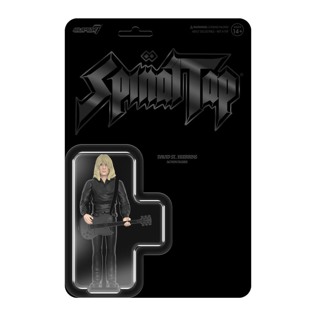 Productafbeelding Spinal Tap ReAction actiefiguur Wave 02 David St. Hubbins (None More Black) 10 cm