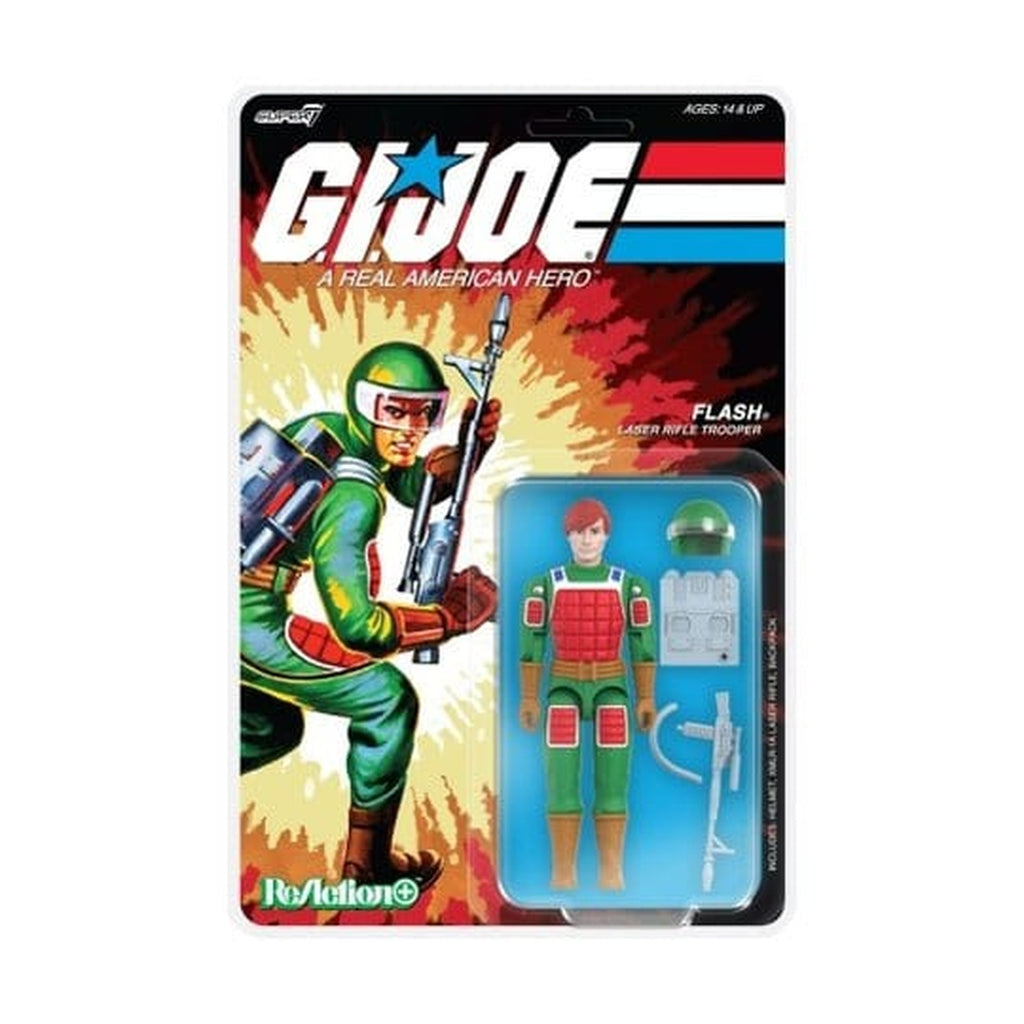 Productafbeelding GI Joe ReAction+ Actiefiguur Wave 07 Flash (Comic) 10 cm