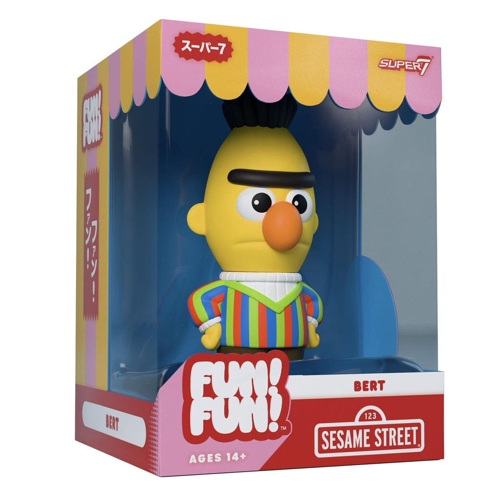 Productafbeelding Sesamstraat FUN! FUN! Soft Vinyl Figuur Wave 02 Bert 13 cm