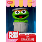 Productafbeelding Sesamstraat Fun! Fun! Minifiguur Wave 01 - Oscar the Grouch 18 cm