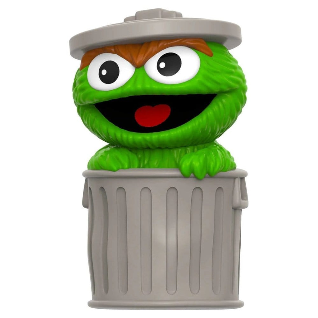 Productafbeelding Sesamstraat Fun! Fun! Minifiguur Wave 01 - Oscar the Grouch 18 cm
