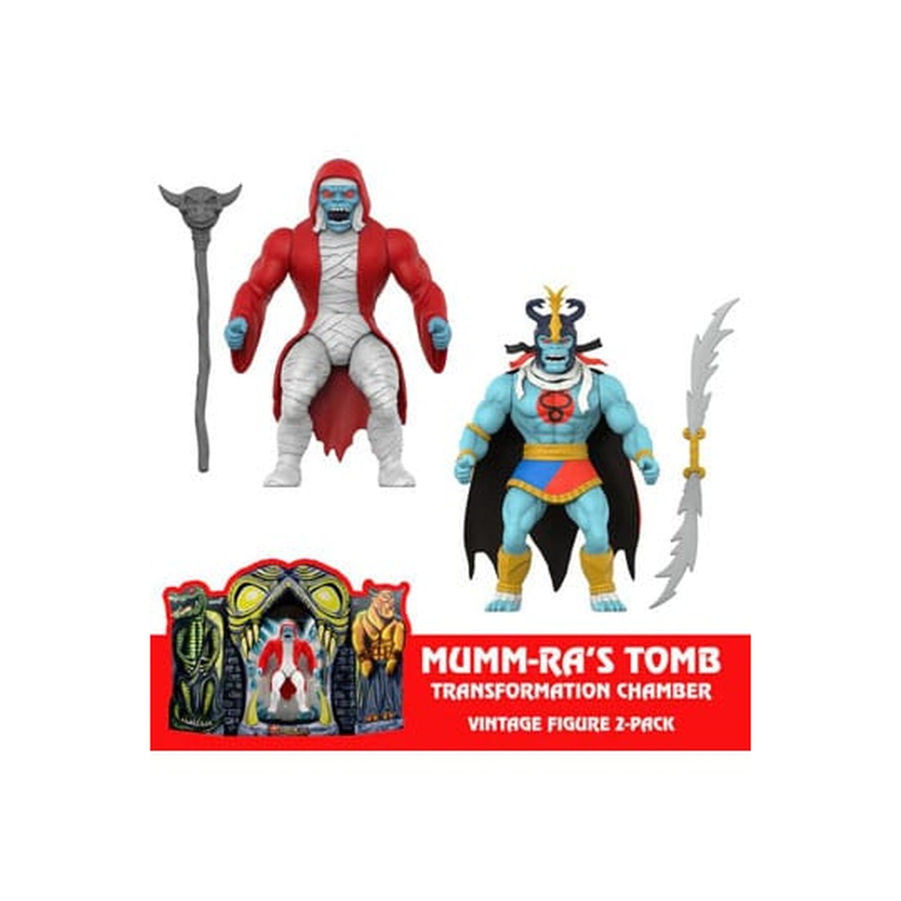 Product image Thundercats Vintage Collection Action Figures 2-Pack Mumm-Ra's Tomb 14 cm