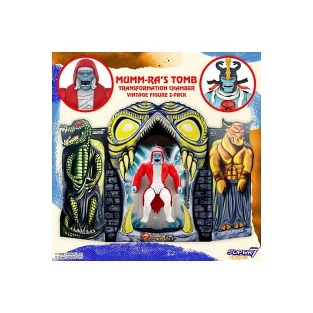 Product image Thundercats Vintage Collection Action Figures 2-Pack Mumm-Ra's Tomb 14 cm