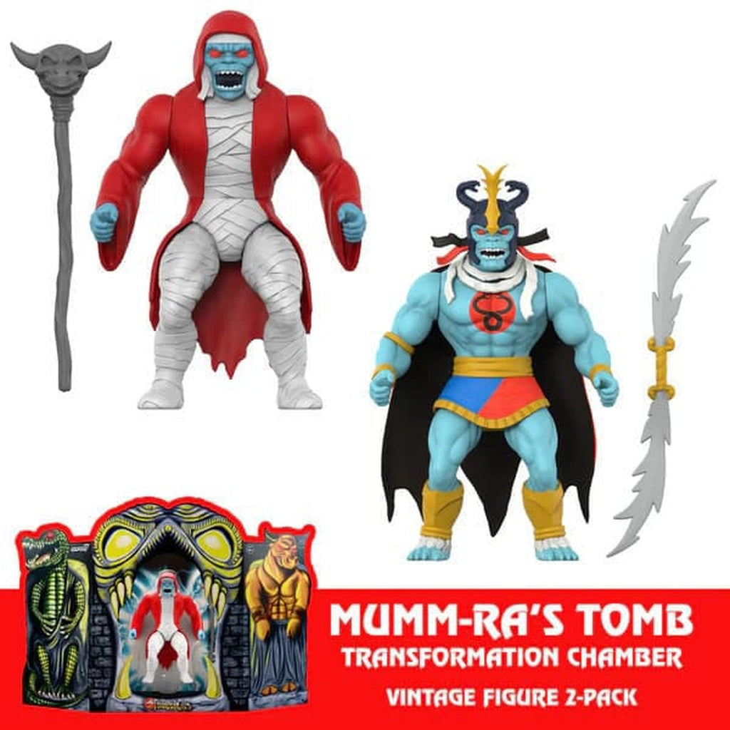 Productafbeelding Thundercats Vintage Collection Actiefiguren 2-pack Mumm-Ra's Tomb 14 cm