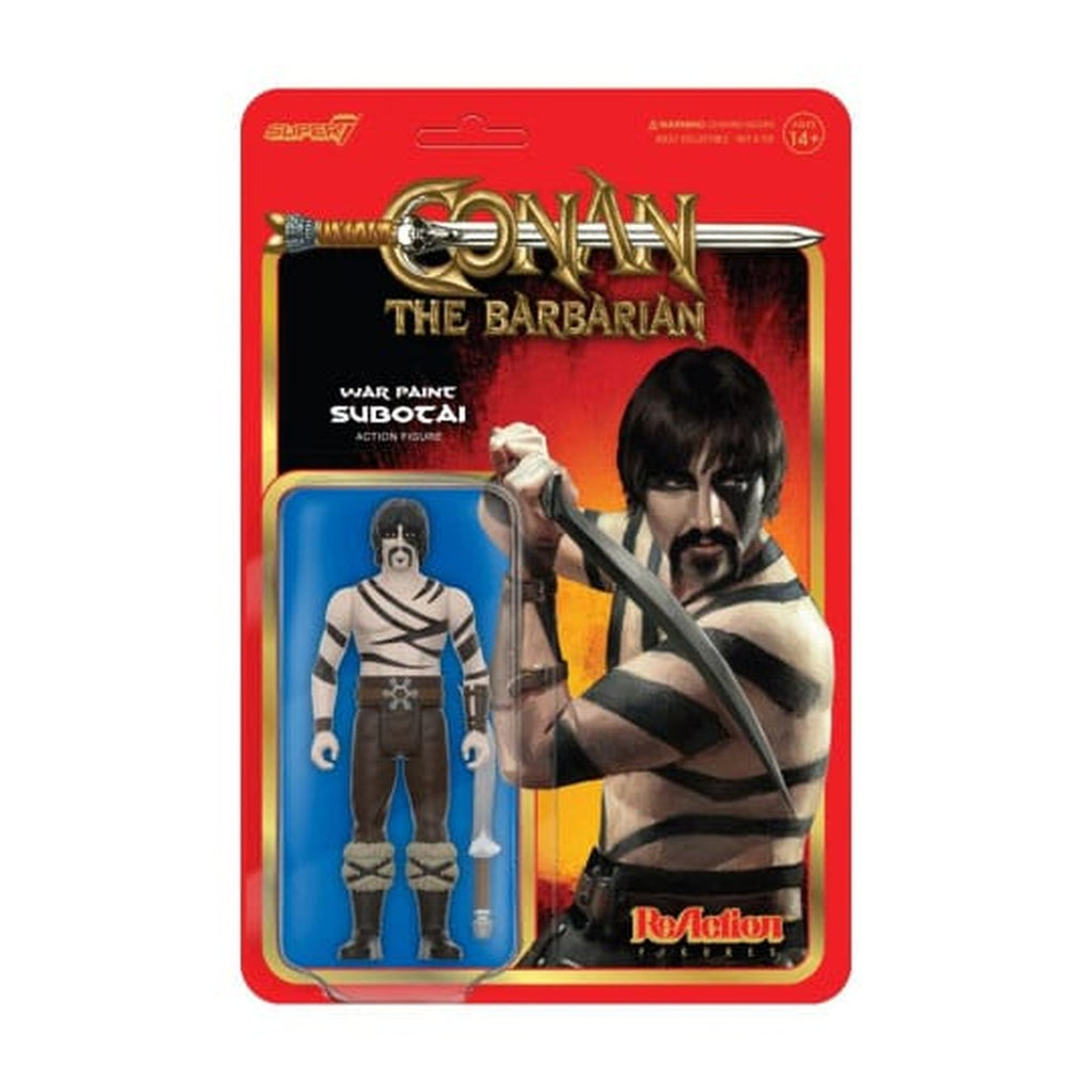 Productafbeelding Conan de Barbaar ReAction Actiefiguur Wave 02 Subotai (War Paint) 10 cm