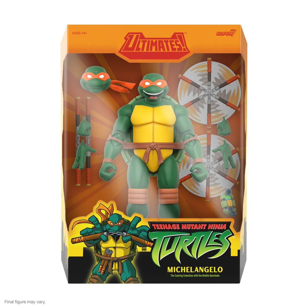 Productafbeelding Teenage Mutant Ninja Turtles Ultimates Actiefiguur Wave 12 Michelangelo 18 cm