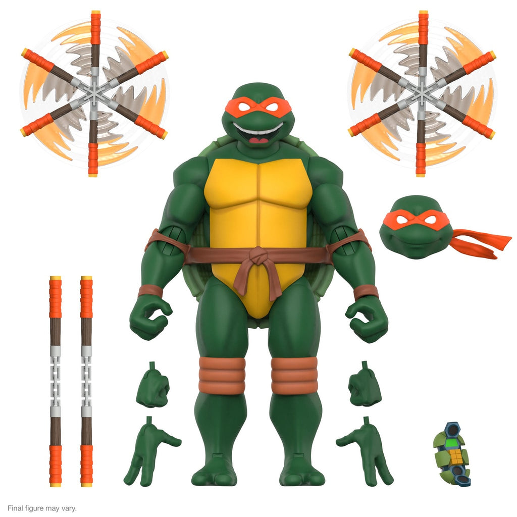 Productafbeelding Teenage Mutant Ninja Turtles Ultimates Actiefiguur Wave 12 Michelangelo 18 cm