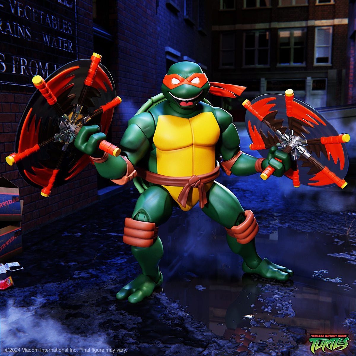 Productafbeelding Teenage Mutant Ninja Turtles Ultimates Actiefiguur Wave 12 Michelangelo 18 cm