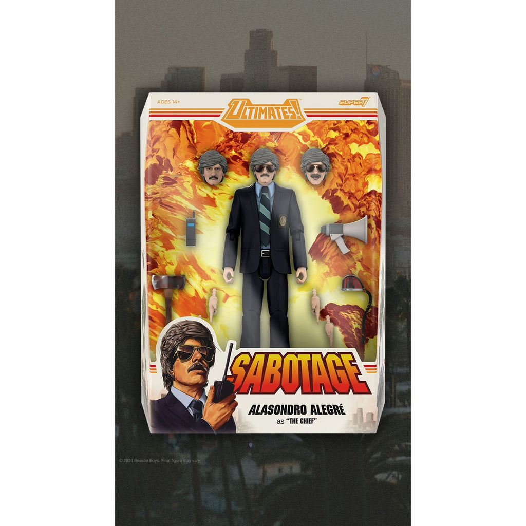 Productafbeelding Beastie Boys Ultimates actiefiguur Wave 1 Alasondro Alegre als "The Chief" 18 cm
