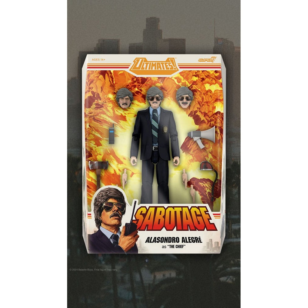 Productafbeelding Beastie Boys Ultimates actiefiguur Wave 1 Alasondro Alegre als "The Chief" 18 cm