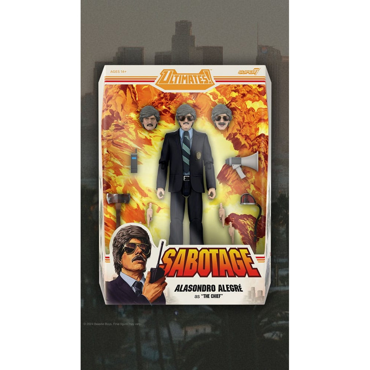 Productafbeelding Beastie Boys Ultimates actiefiguur Wave 1 Alasondro Alegre als "The Chief" 18 cm