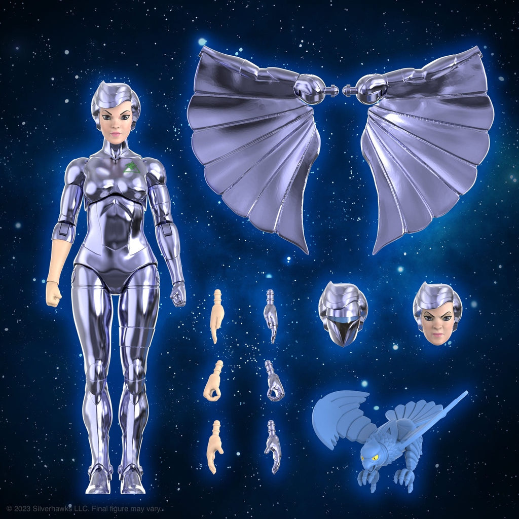 Productafbeelding SilverHawks Ultimates actiefiguur Steelheart (Toy Version) 18 cm