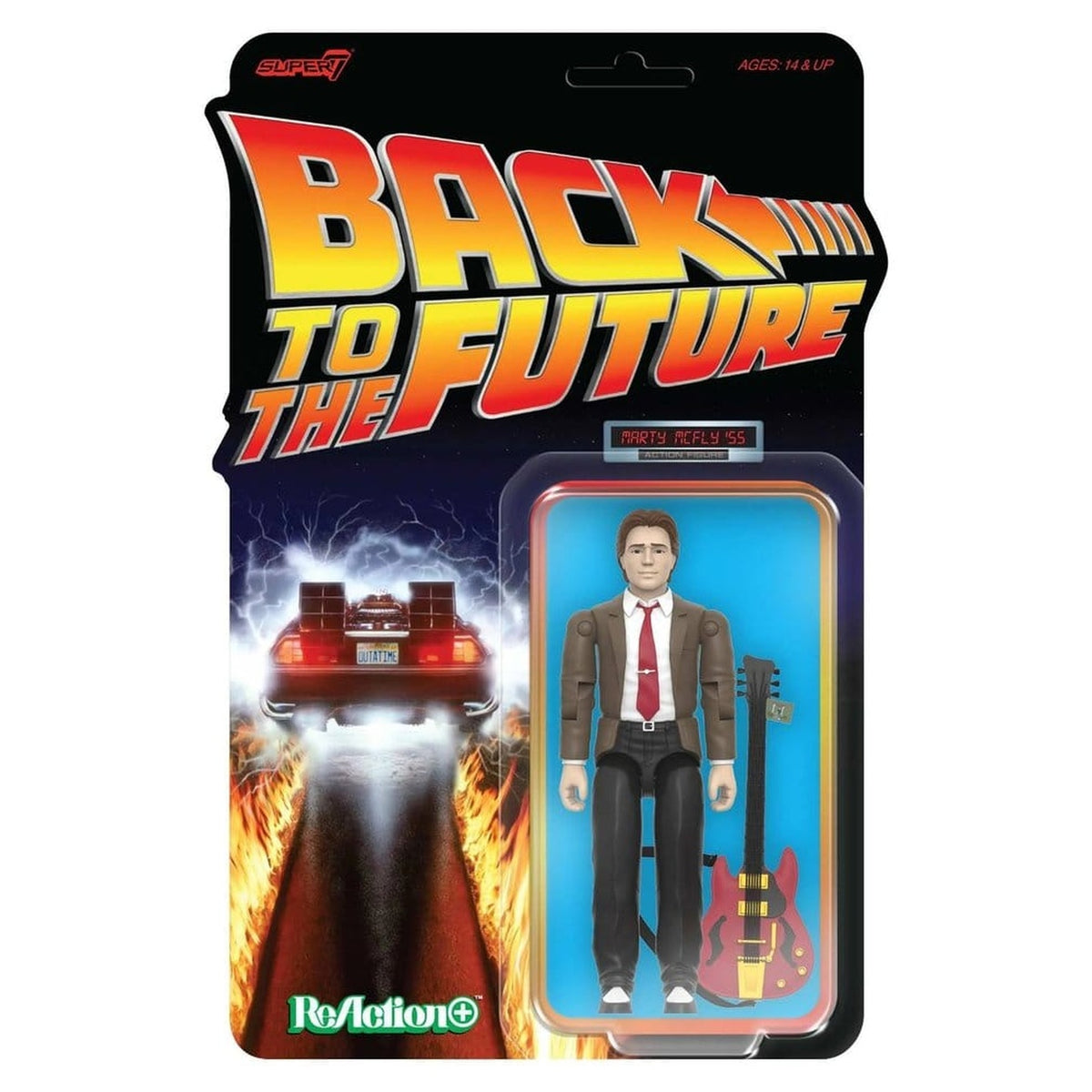 Productafbeelding Back to the Future ReAction+ Actiefiguur Wave 01 - Marty McFly '55 4 cm