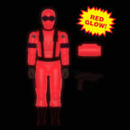 Productafbeelding GI Joe ReAction+ actiefiguur Wave 06 Snake Eyes (Red Glow, Crystal Poison) 10 cm