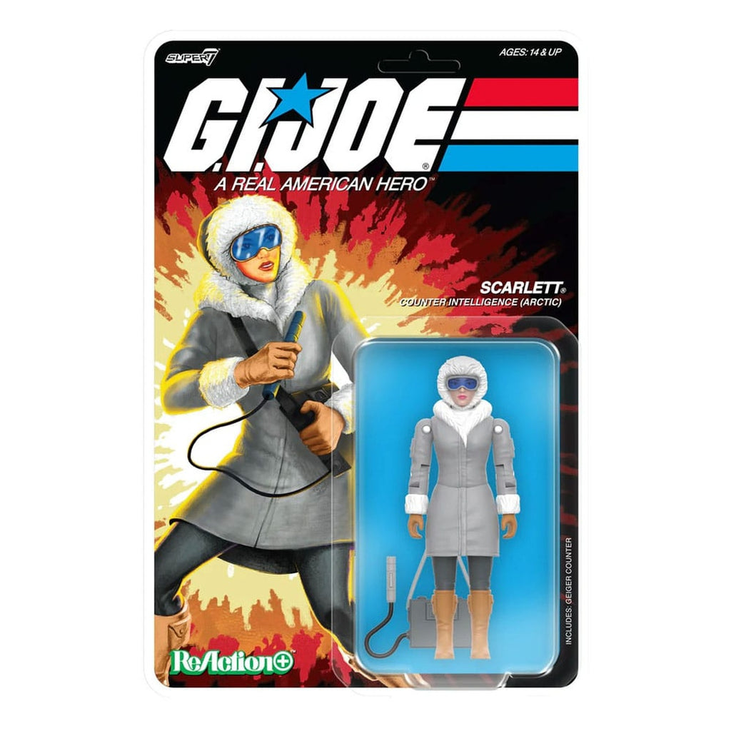 Productafbeelding GI Joe ReAction+ Actiefiguur Wave 06 Arctic Scarlett 10 cm