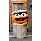 Productafbeelding Sesamstraat FUN! FUN! Soft Vinyl Figuur Oscar the Grouch (oranje) 13 cm