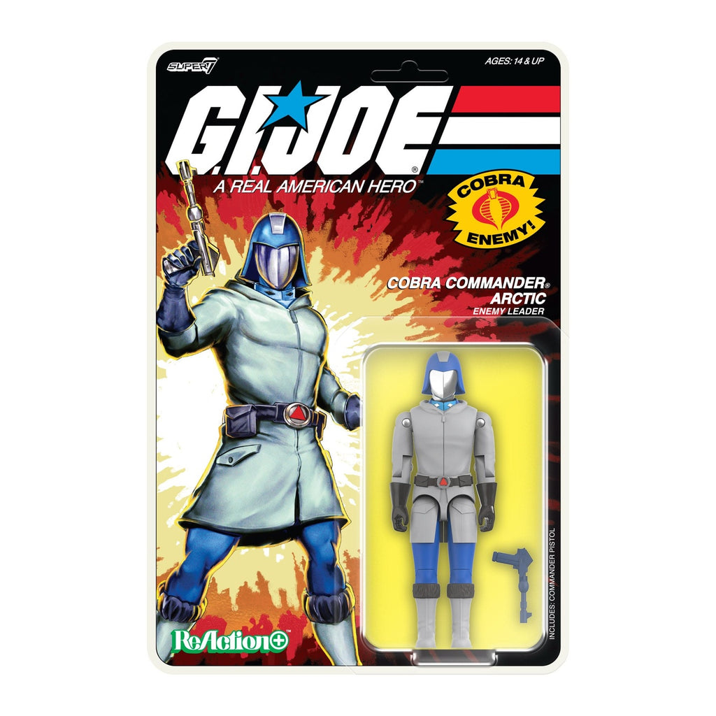 Productafbeelding GI Joe ReAction+ Actiefiguur Wave 3 Arctic Cobra Commander (tekenfilm) 10 cm