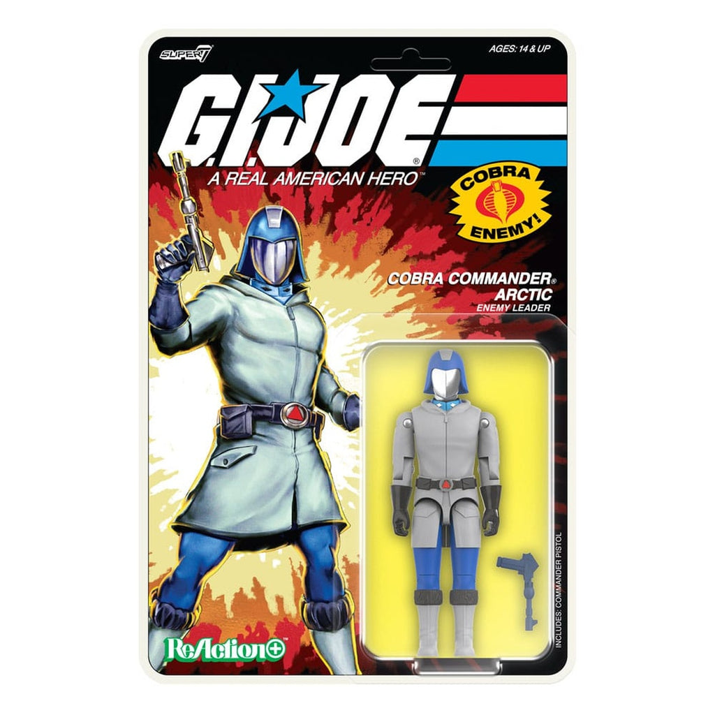 Productafbeelding GI Joe ReAction+ Actiefiguur Wave 3 Arctic Cobra Commander (tekenfilm) 10 cm