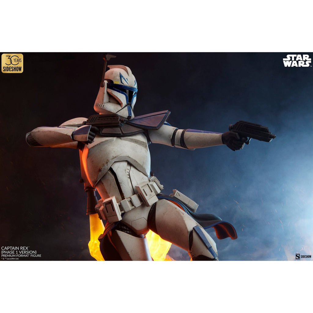 Productafbeelding Star Wars Premium Format Figuur Captain Rex (Fase 1 Versie) Sideshow Exclusive 68 cm