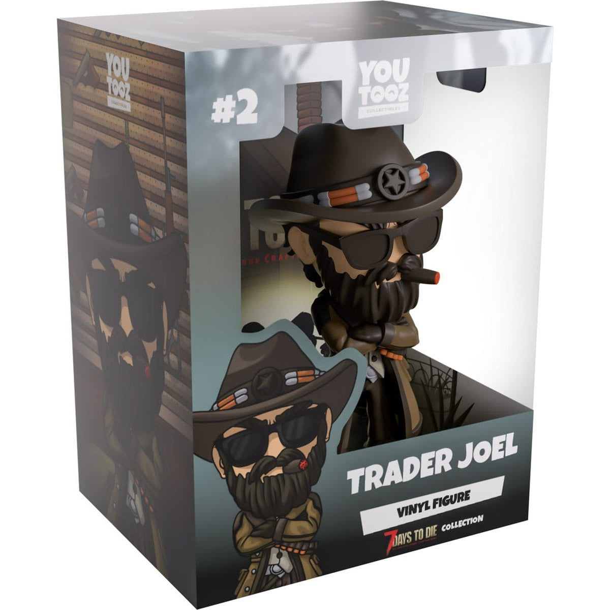 Productafbeelding 7 Days to Die vinylfiguur Trader Joel 12 cm