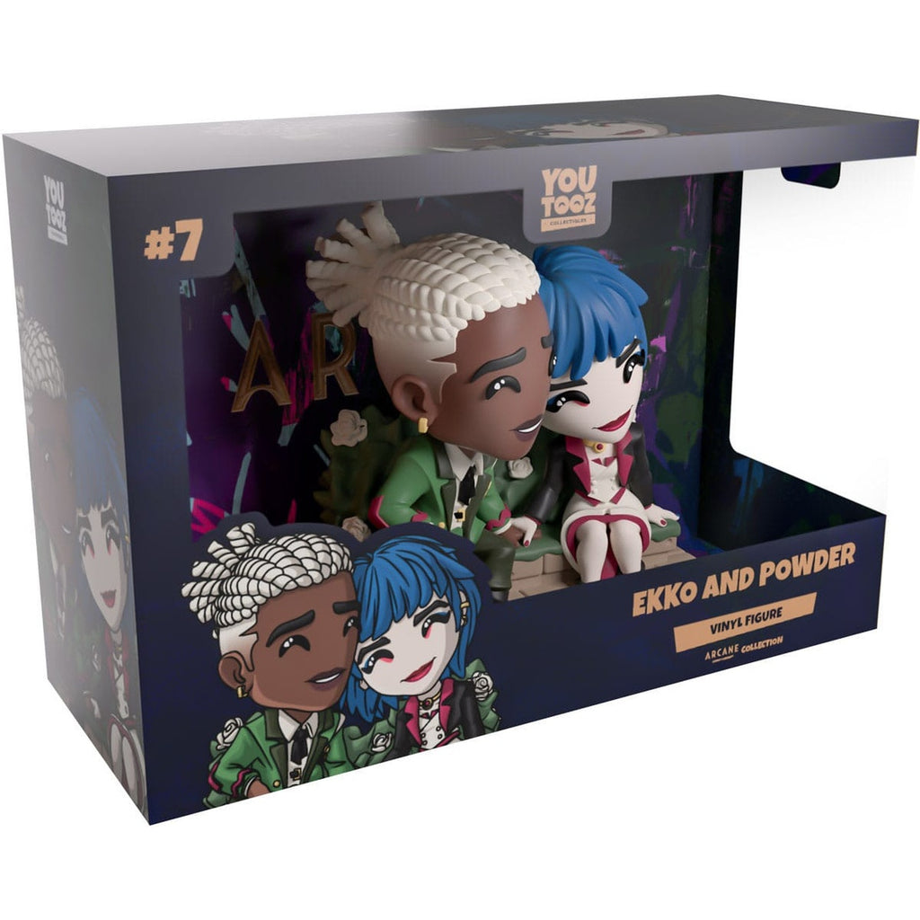 Productafbeelding Arcane Vinyl Figuren 2-pack Ekko & Powder 11 cm