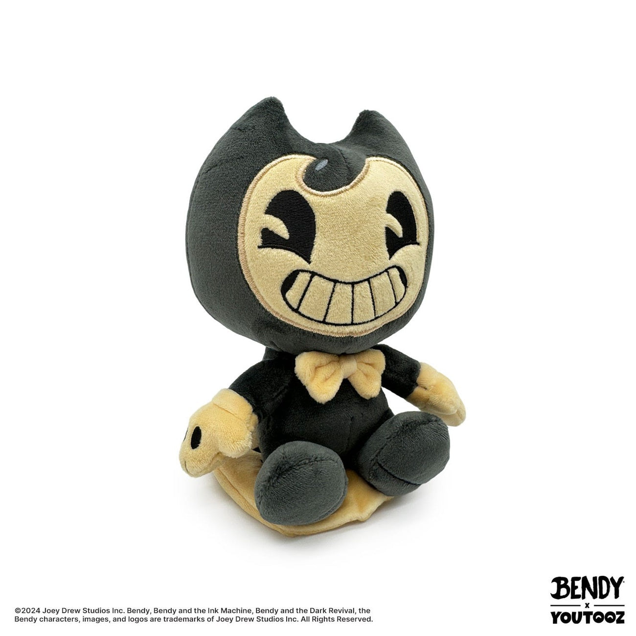 Productafbeelding Bendy and The Dark Revival Pluchefiguur Bendy Shoulder Rider 15 cm
