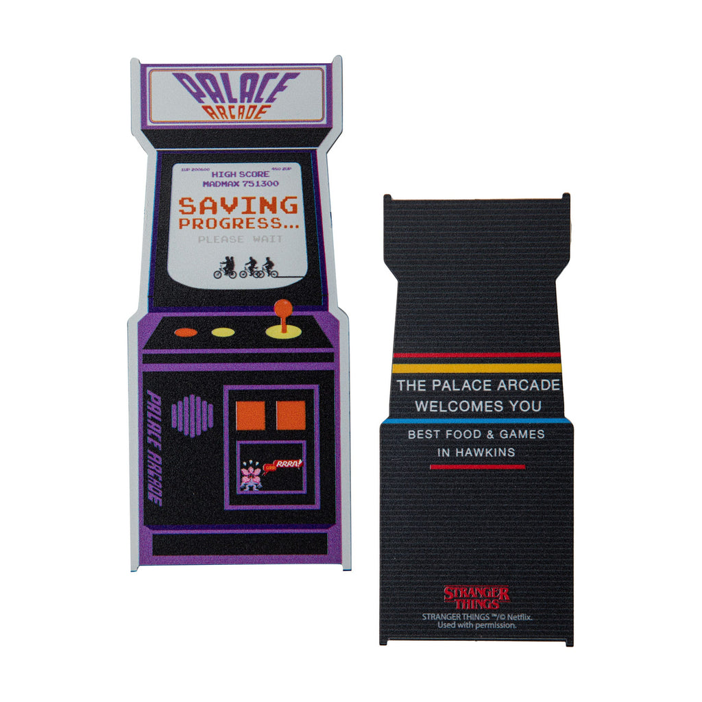 Productafbeelding Stranger Things Boekenlegger Arcade metaal