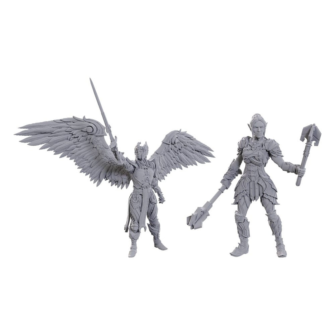 Productafbeelding D&D Nolzur's Marvelous Miniatures Ongeschilderde miniatuur Lady Aylin & Minthara