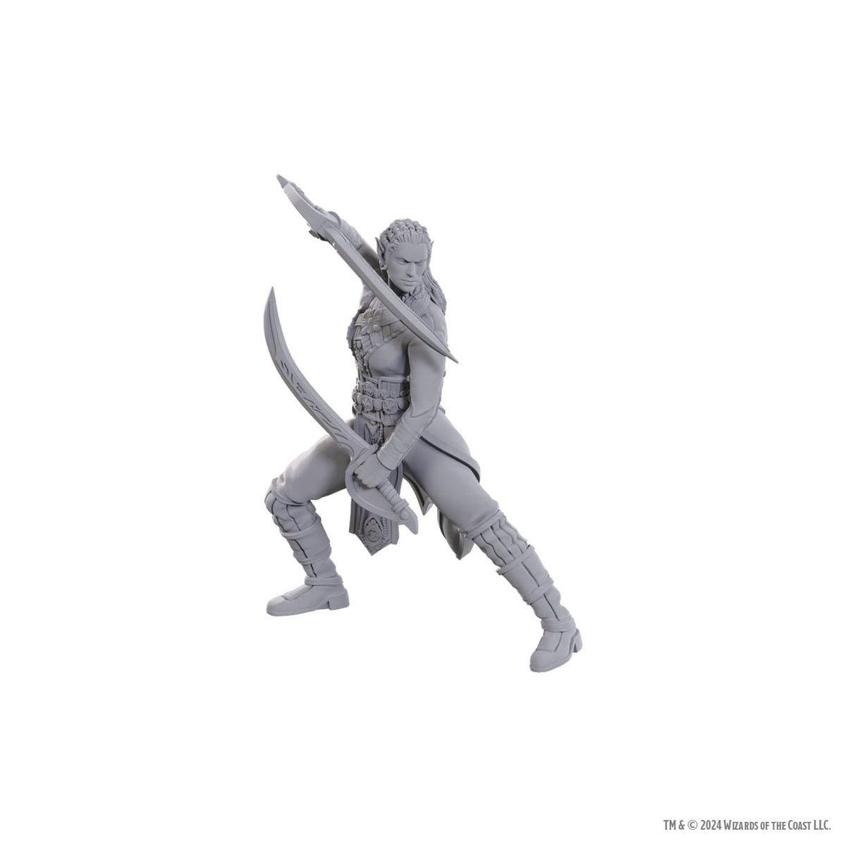 Productafbeelding D&D Nolzur's Marvelous Miniatures Onbeschilderde miniaturen Jaheira & Halsin