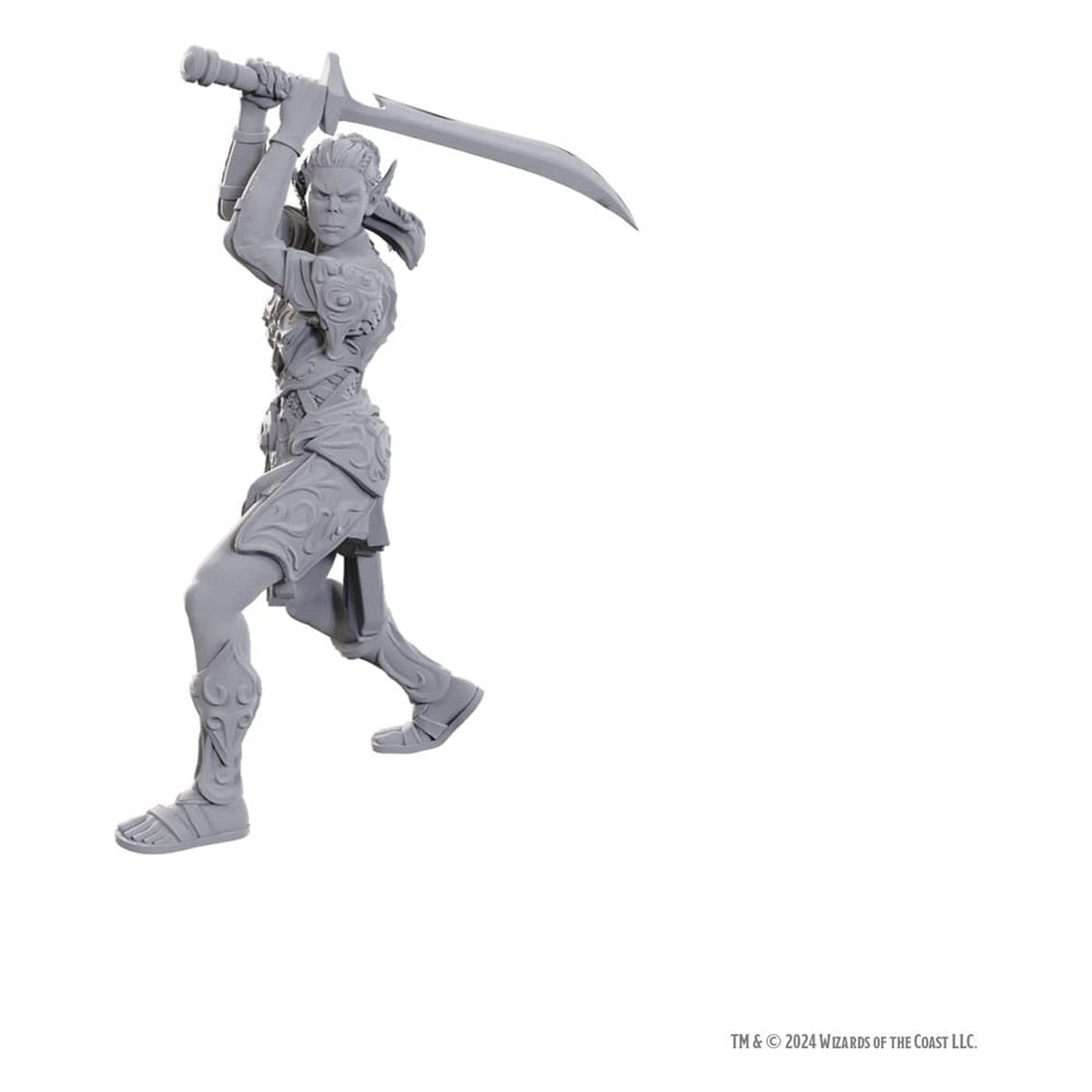 Product image D&D Nolzur's Marvelous Miniatures unpainted miniatures Lae'zel & Shadowheart