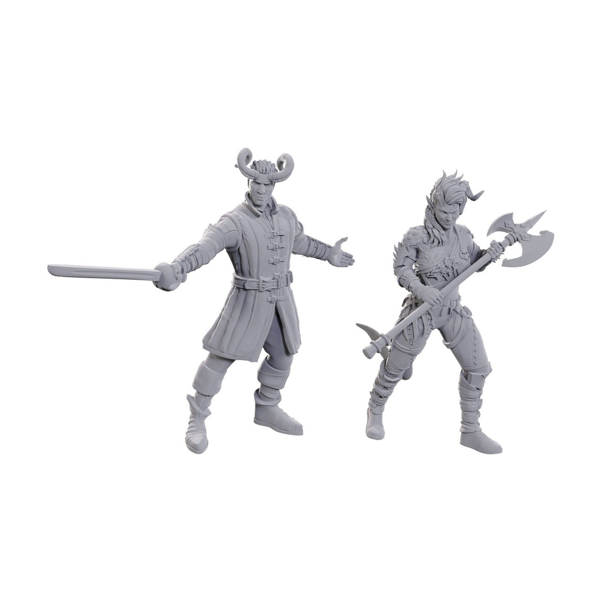 Product image D&D Nolzur's Marvelous Miniatures unpainted miniature Wyll & Karlach
