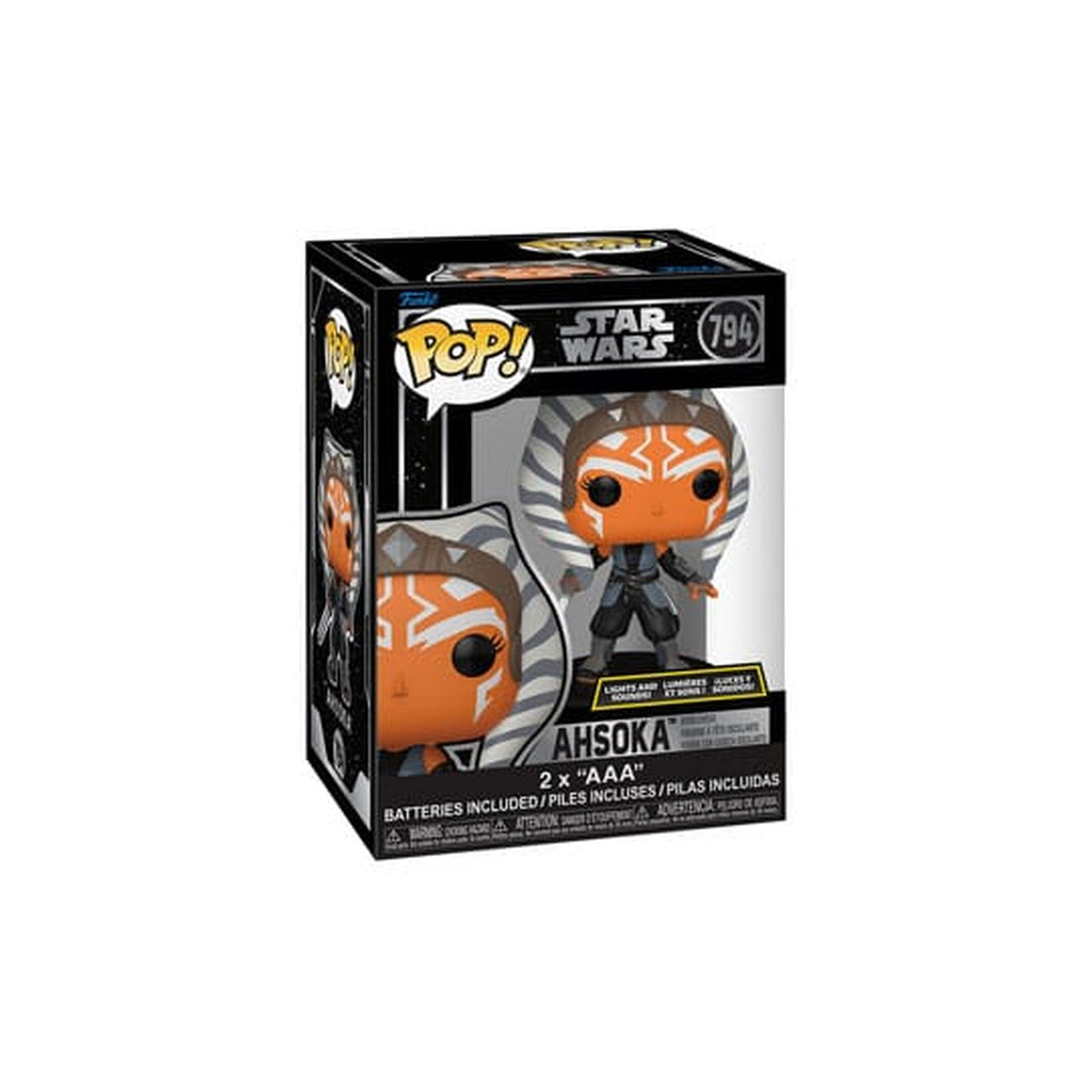 Productafbeelding Star Wars Super Sized POP! Vinyl Figuur Super Ahsoka (SFX) 9 cm