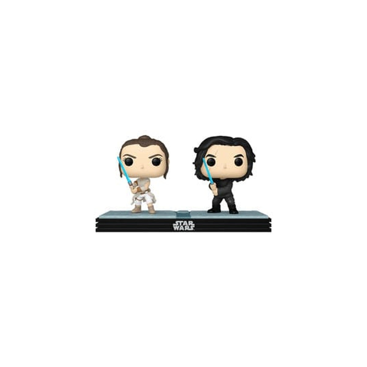 Product image Star Wars POP! Movie Moments Vinyl Bobble-Head Figure 2-Pack Kylo & Rey 9 cm