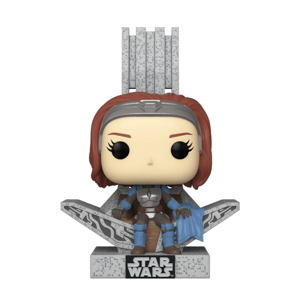 Productafbeelding Star Wars: The Mandalorian POP! Deluxe vinylfiguur Bo-Katan met Troon 9 cm