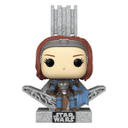 Productafbeelding Star Wars: The Mandalorian POP! Deluxe vinylfiguur Bo-Katan met Troon 9 cm