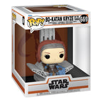 Productafbeelding Star Wars: The Mandalorian POP! Deluxe vinylfiguur Bo-Katan met Troon 9 cm
