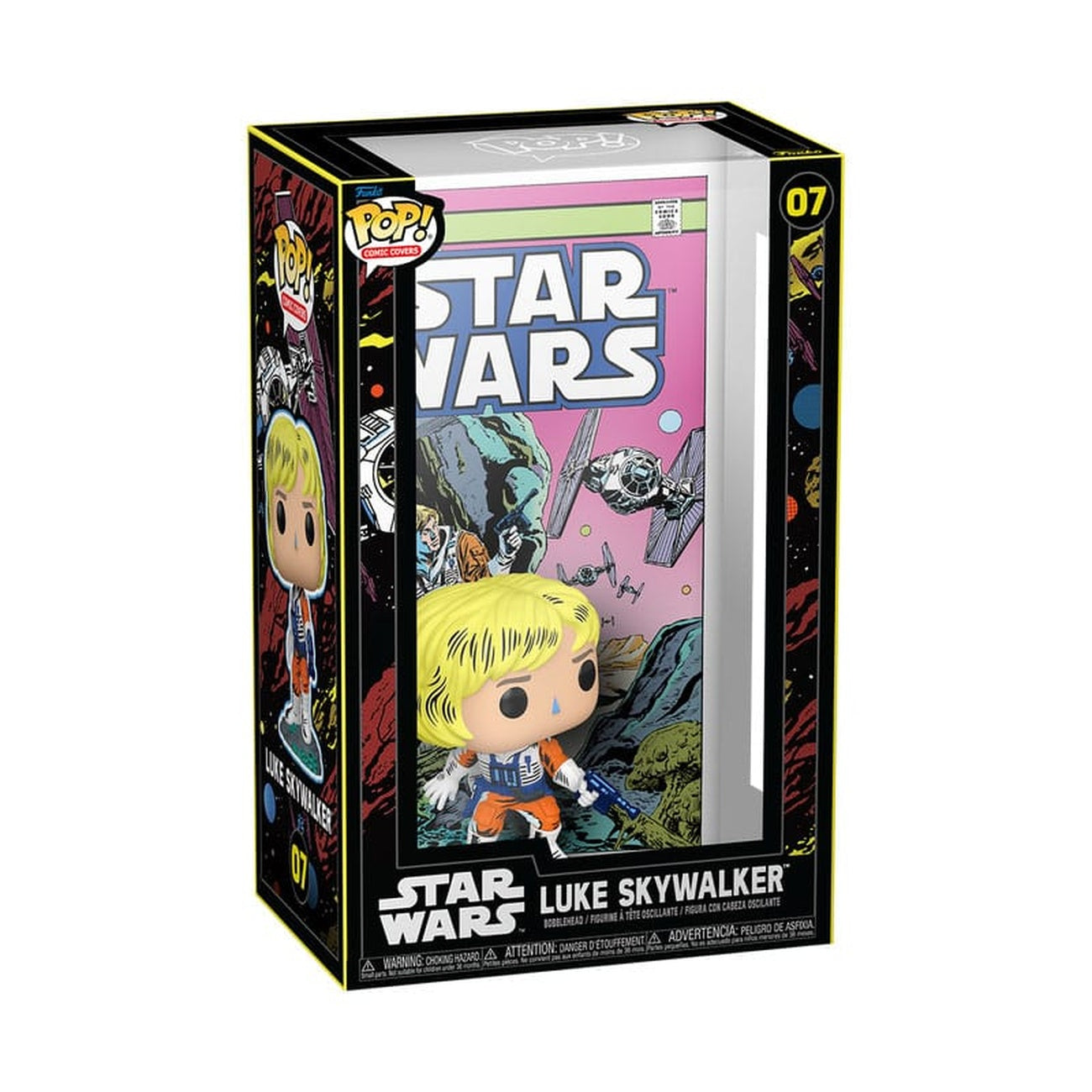 Productafbeelding Star Wars POP! Comic Cover vinylfiguur Luke Skywalker 9 cm