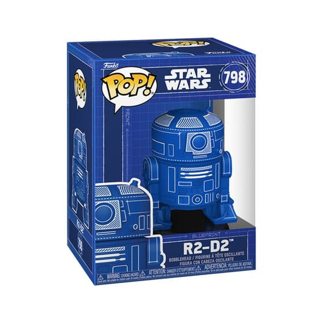 Productafbeelding Star Wars POP! Vinyl Figuur SWS11-R2-D2 BP 9 cm